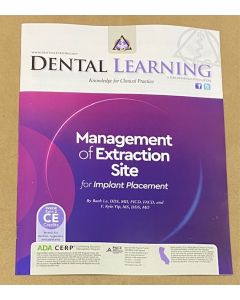 CESUPP1 - CE Supplement: Management of Extraction Site for Implant Placement (Single) (Limit 5) - (US & CANADA)