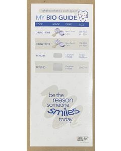 OL-295 - Bio Guide Cheat Sheet for Smile Brands (Single) (Limit 4) - (US Only) ***(SEE PRODUCT DESCRIPTION FOR CLIPS URLs)***